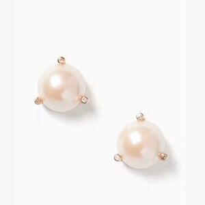 Kate Spade • Rise and Shine Pearl Earrings with Cubic Zirconia